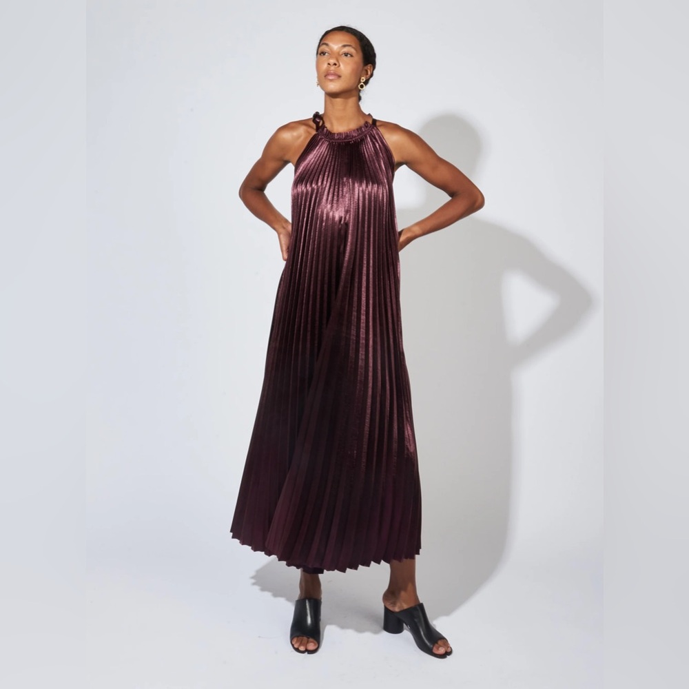 $690 Ulla Johnson - Amiko Dress In Mahogany Size 6 View 5